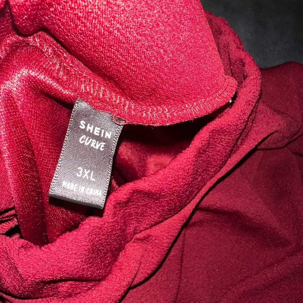Burdungy flair skirt